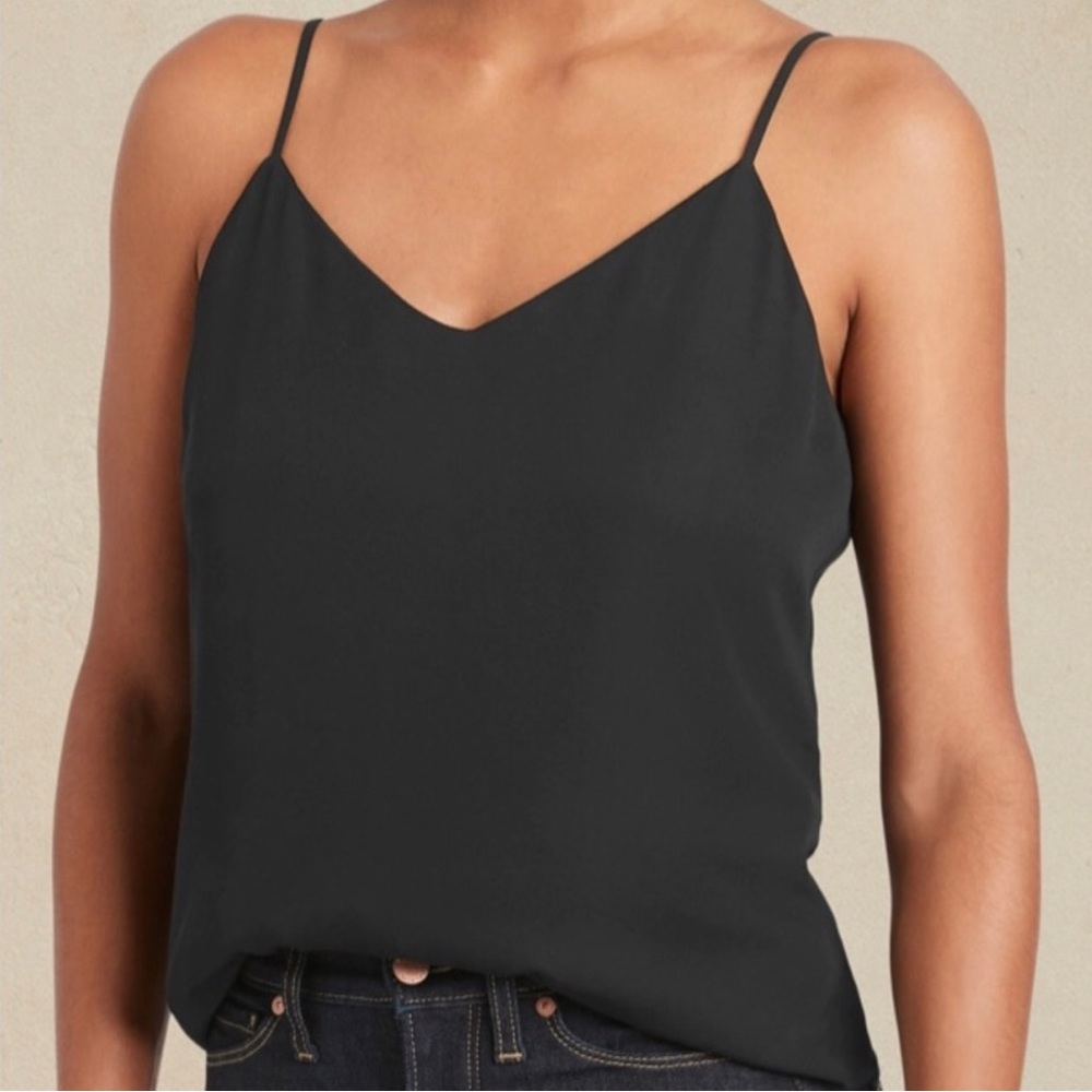Banana Republic Black basic Cami size large
